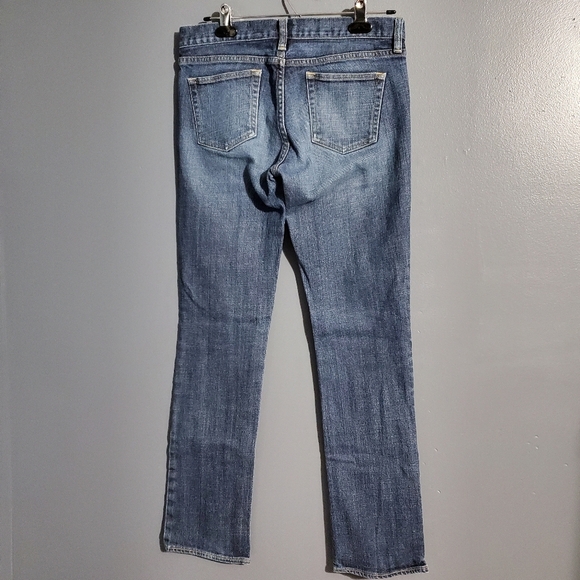 J. Crew Matchstick Womens Low Rise Blue Straight Leg Jeans Size 29 - Picture 4 of 8